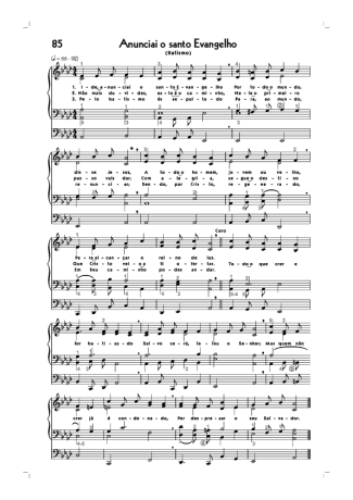 Hinário CCB  score for Organ