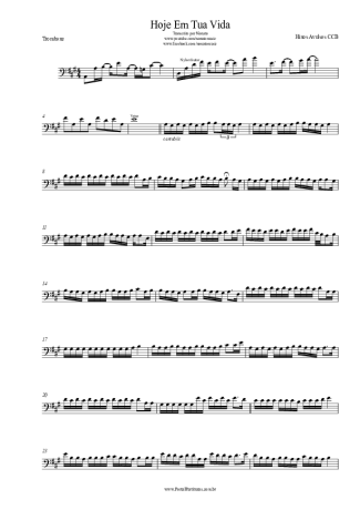 Hinário CCB  score for Trombone
