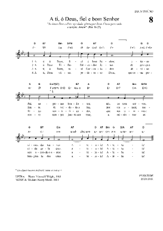 Hinário Para o Culto Cristão  score for Keyboard