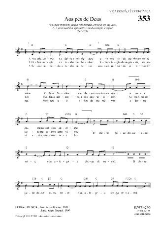 Hinário Para o Culto Cristão  score for Keyboard