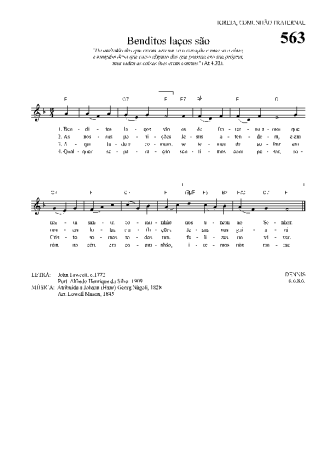 Hinário Para o Culto Cristão  score for Keyboard