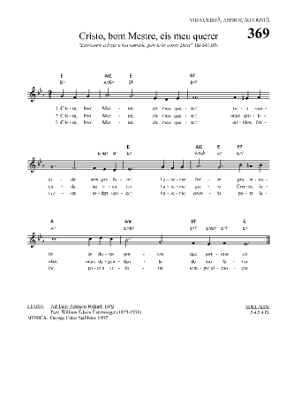 Hinário Para o Culto Cristão  score for Keyboard