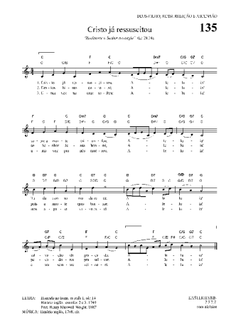 Hinário Para o Culto Cristão  score for Keyboard