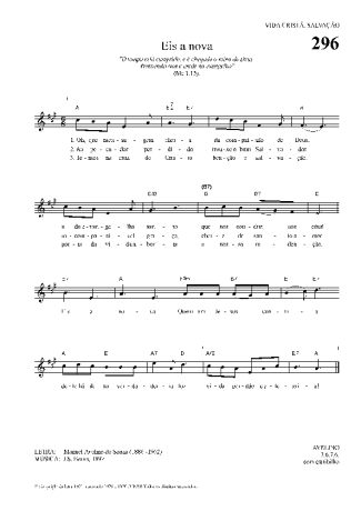 Hinário Para o Culto Cristão  score for Keyboard