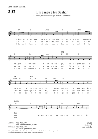 Hinário Para o Culto Cristão  score for Keyboard