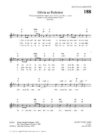 Hinário Para o Culto Cristão  score for Keyboard