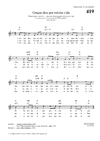 Hinário Para o Culto Cristão  score for Keyboard