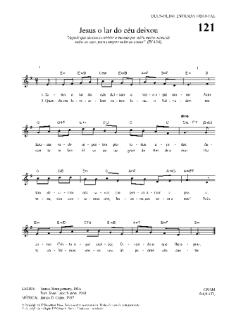 Hinário Para o Culto Cristão  score for Keyboard