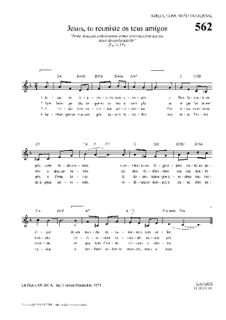 Hinário Para o Culto Cristão  score for Keyboard