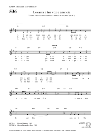 Hinário Para o Culto Cristão  score for Keyboard