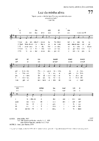 Hinário Para o Culto Cristão  score for Keyboard