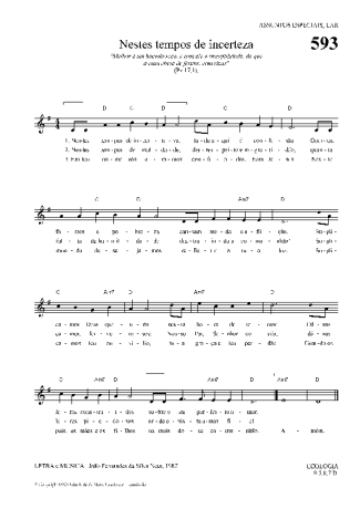 Hinário Para o Culto Cristão  score for Keyboard