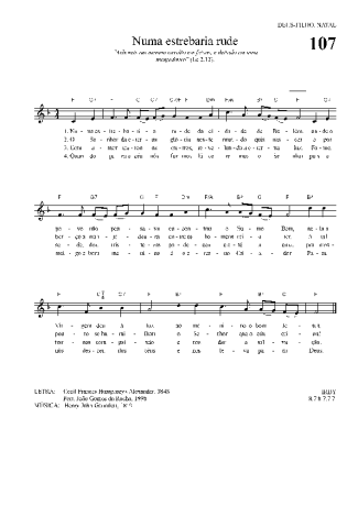 Hinário Para o Culto Cristão  score for Keyboard