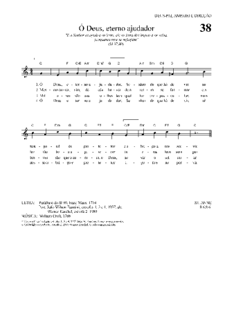 Hinário Para o Culto Cristão  score for Keyboard