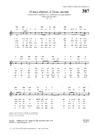 Hinário Para o Culto Cristão  score for Keyboard