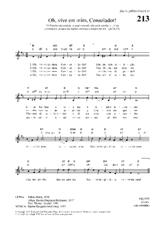 Hinário Para o Culto Cristão  score for Keyboard