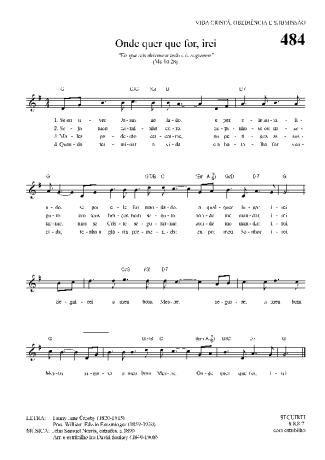 Hinário Para o Culto Cristão  score for Keyboard