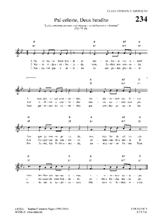 Hinário Para o Culto Cristão  score for Keyboard