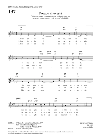 Hinário Para o Culto Cristão  score for Keyboard