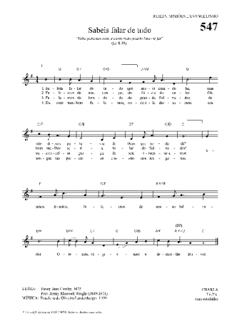 Hinário Para o Culto Cristão  score for Keyboard