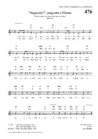 Hinário Para o Culto Cristão  score for Keyboard