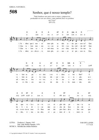 Hinário Para o Culto Cristão  score for Keyboard