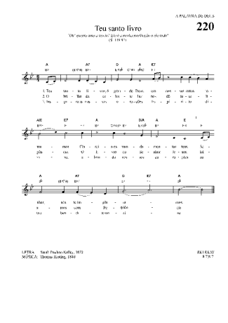 Hinário Para o Culto Cristão  score for Keyboard