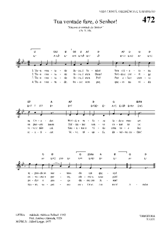 Hinário Para o Culto Cristão  score for Keyboard