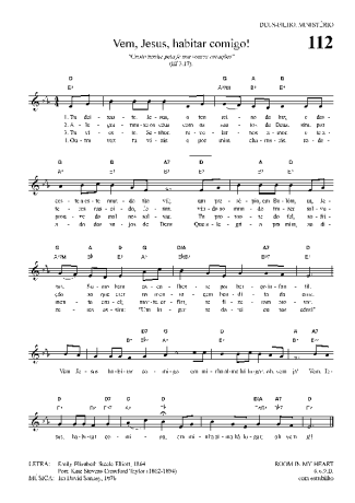 Hinário Para o Culto Cristão  score for Keyboard