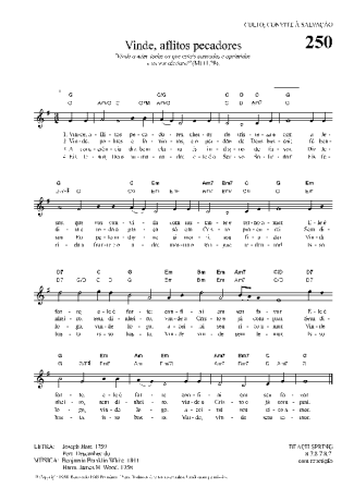 Hinário Para o Culto Cristão  score for Keyboard