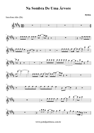Hyldon Na Sombra De Uma Árvore score for Alto Saxophone