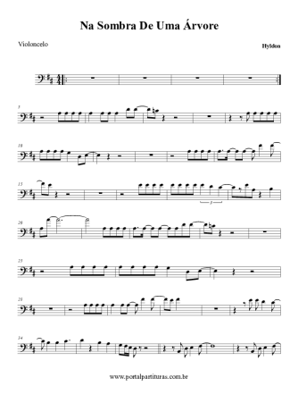 Hyldon Na Sombra De Uma Árvore score for Cello