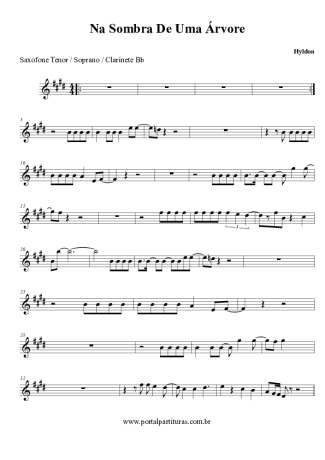 Hyldon  score for Clarinet (Bb)