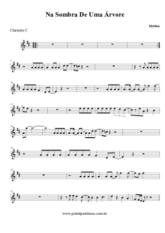 Hyldon Na Sombra De Uma Árvore score for Clarinet (C)