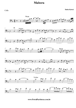 Ikuko Kawai  score for Cello