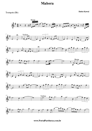 Ikuko Kawai Mahora score for Trumpet