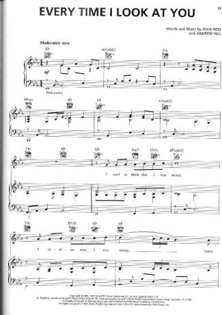 Il Divo  score for Piano