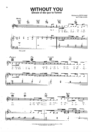 Il Divo  score for Piano