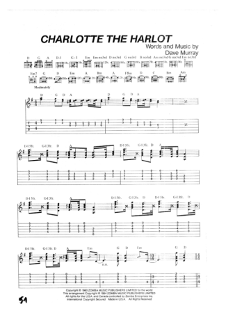 Iron Maiden  score for Guitar