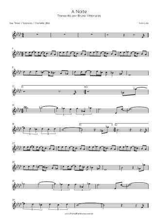 Fagner - Canteiros - Sheet Music For Alto Saxophone