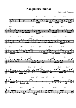 Ivete Sangalo  score for Clarinet (Bb)