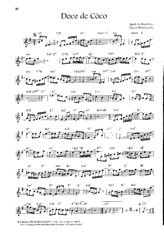 Jacob do Bandolim  score for Violin