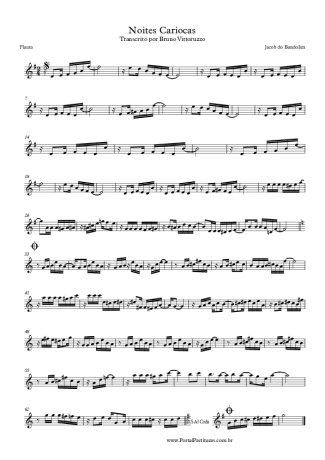 Jacob do Bandolim  score for Flute