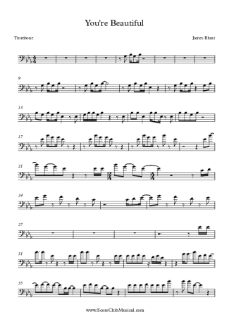 James Blunt  score for Cello