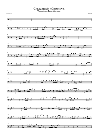 Jamily  score for Cello