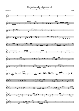 Jamily  score for Clarinet (C)