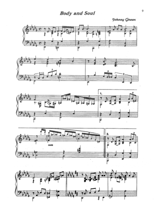 Jazz Standard  score for Piano