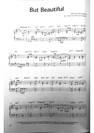 Jazz Standard  score for Piano