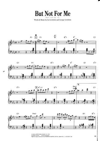 Jazz Standard  score for Piano