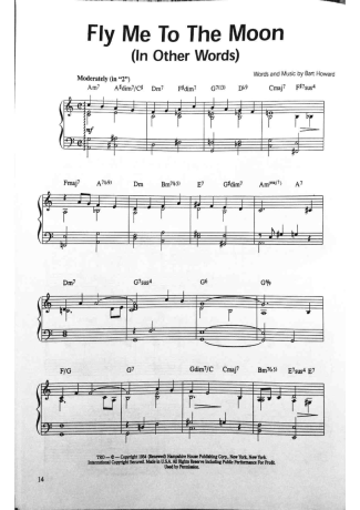 Jazz Standard  score for Piano